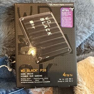 WD Black P10 Game Drive - 4TB - Black